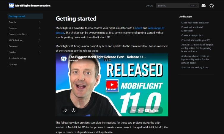 Documentation preview